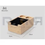 استند پرتافیلتر و ناک باکس چوب افرا کانادایی