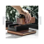 استند پرتافیلتر چوب گردو سه تیکه