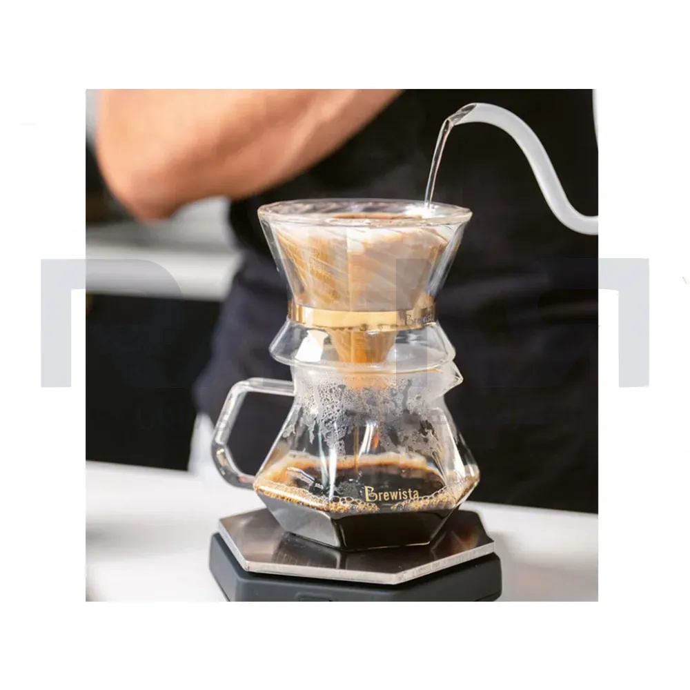 Tornado Double Wall Glass Dripper by Vista (1) دریپر شیشه ای دوجداره