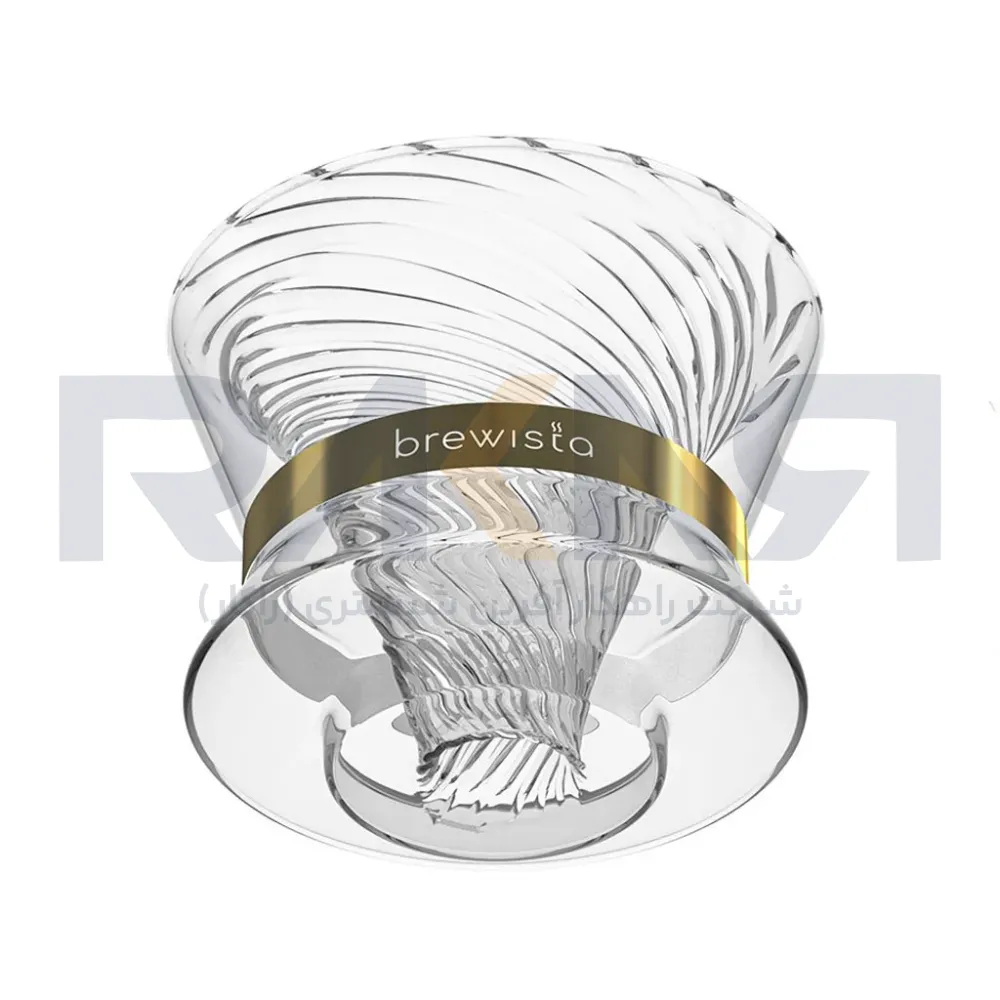 Tornado Double Wall Glass Dripper by Vista (2) دریپر شیشه ای دوجداره