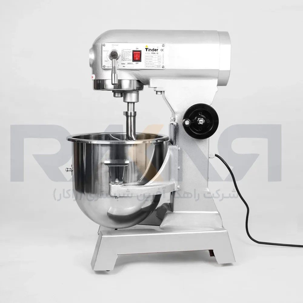 میکسر خمیر پلنتری تیندر Leonardo Plantery Mixer 15L