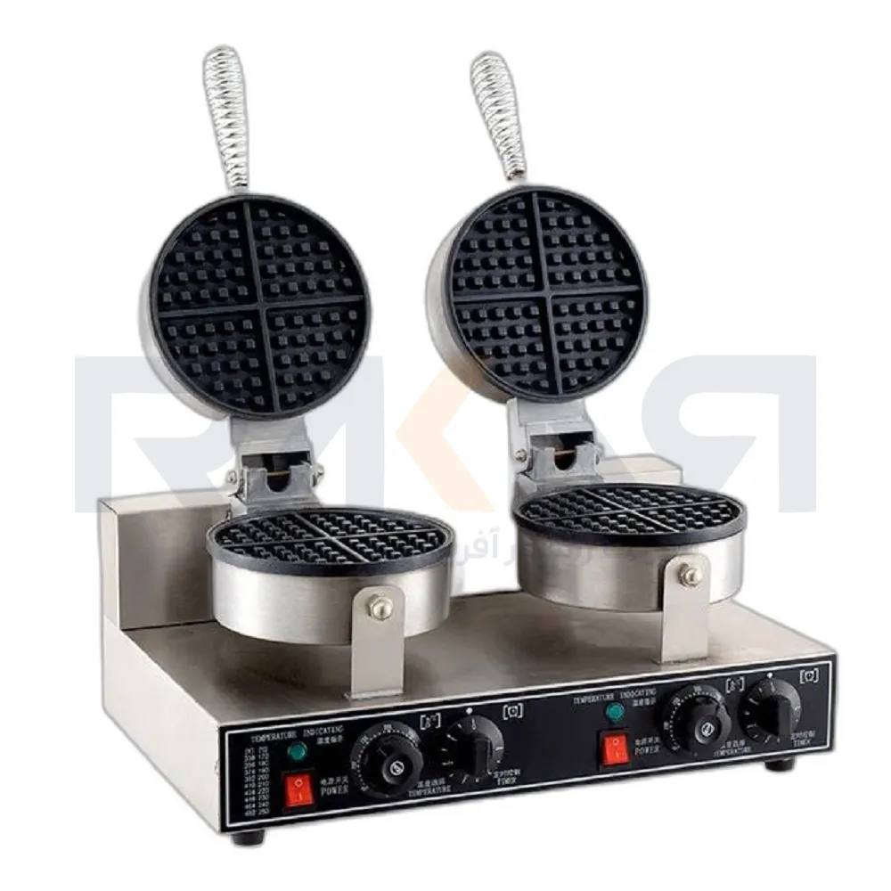 وافل پز گرد دو خانه وان شف