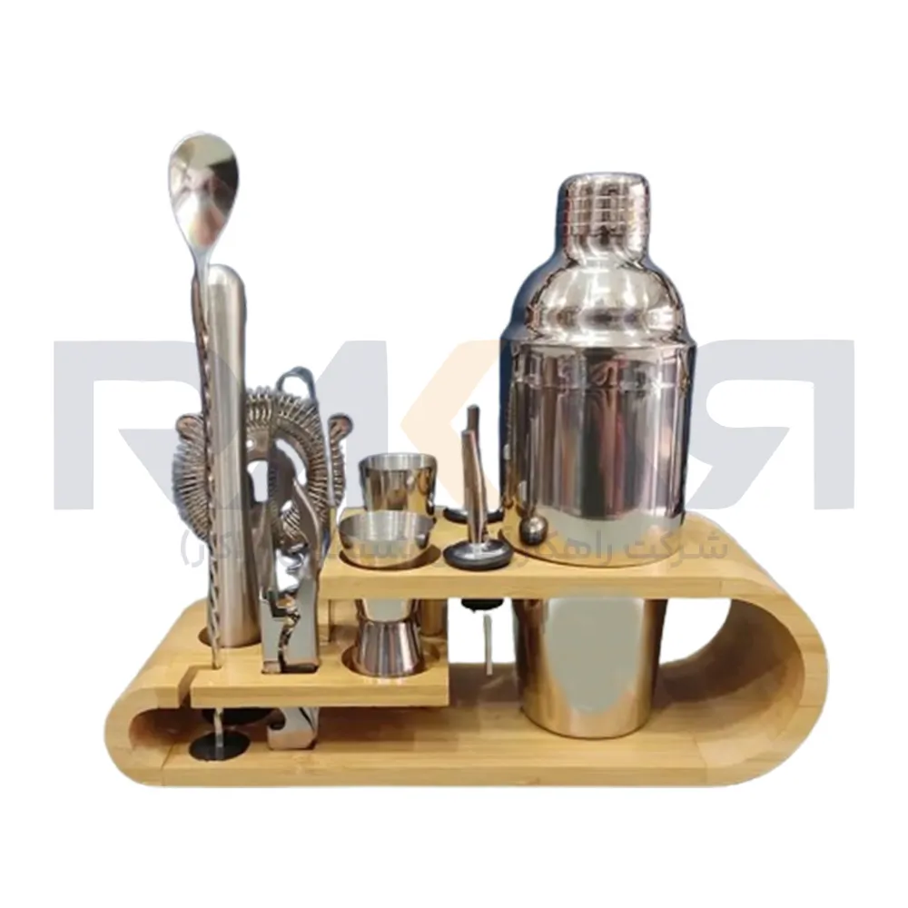 11-piece double-deck cold bar set ست بار سرد دو طبقه 11 تکه
