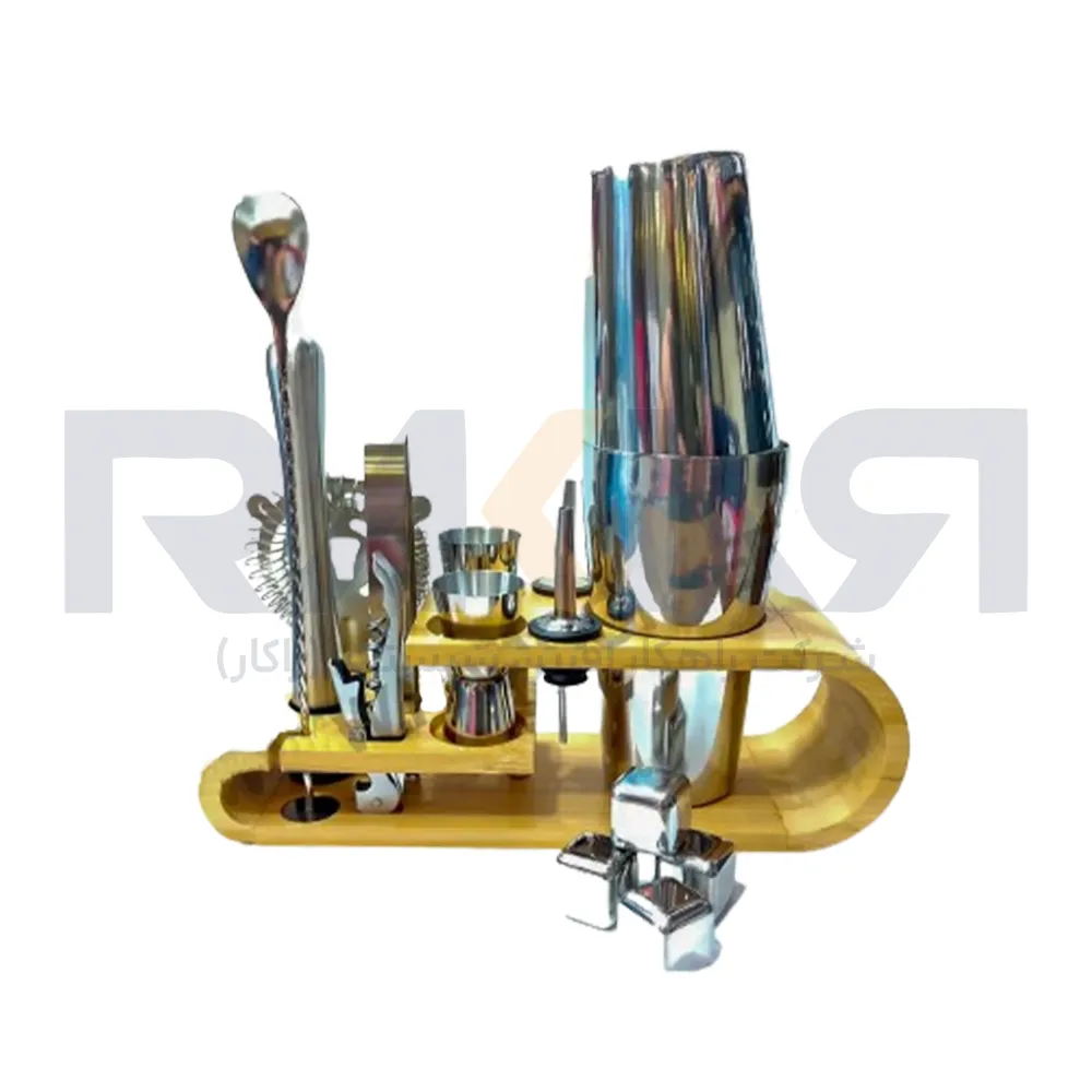 ست بار 12 تکه با یخ استیل