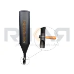 سیلو فلزی قهوه استوانه ای مشکی