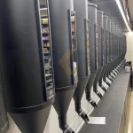 سیلو فلزی قهوه استوانه ای مشکی - تصویر 2