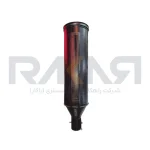 سیلو فلزی قهوه استوانه ای مشکی