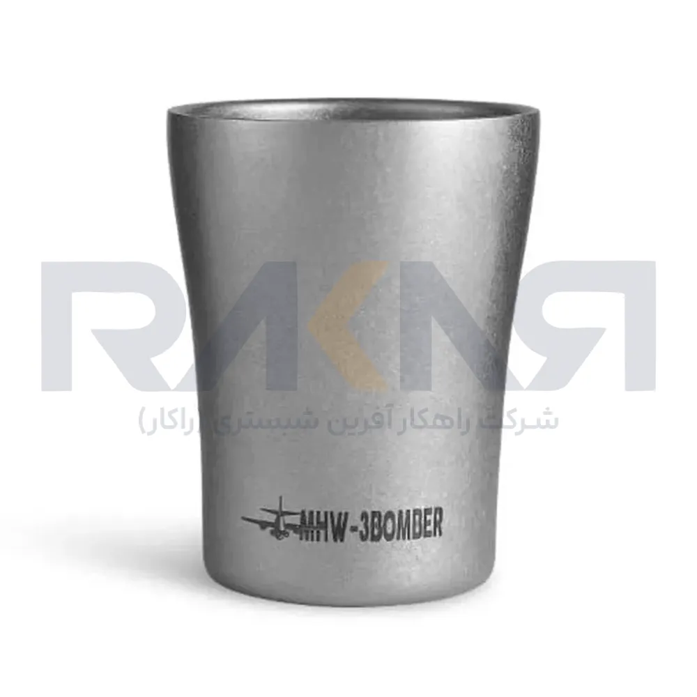 لیوان استیل دوجداره بمبر مدل Torch 280ml