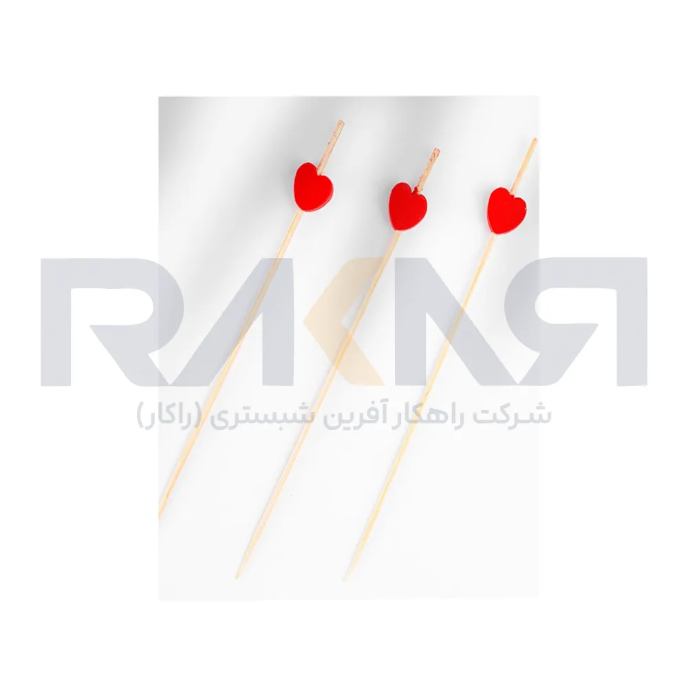 Fruit Pick Needle Heart Design Code 21 Prime فروت پیک سوزنی طرح قلب کد 21 پرایم