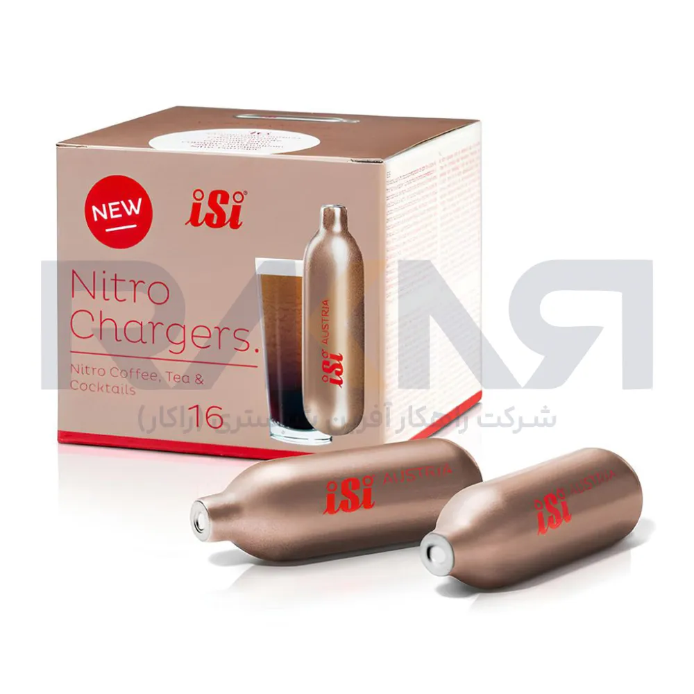 کپسول شارژ دستگاه نیترو کافی ISI بسته 16 عددی
