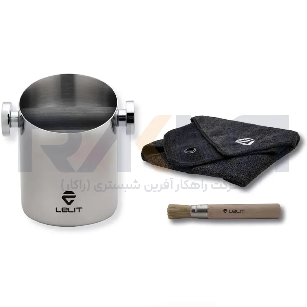 ناک باکس قهوه استیل سیلندی LELIT