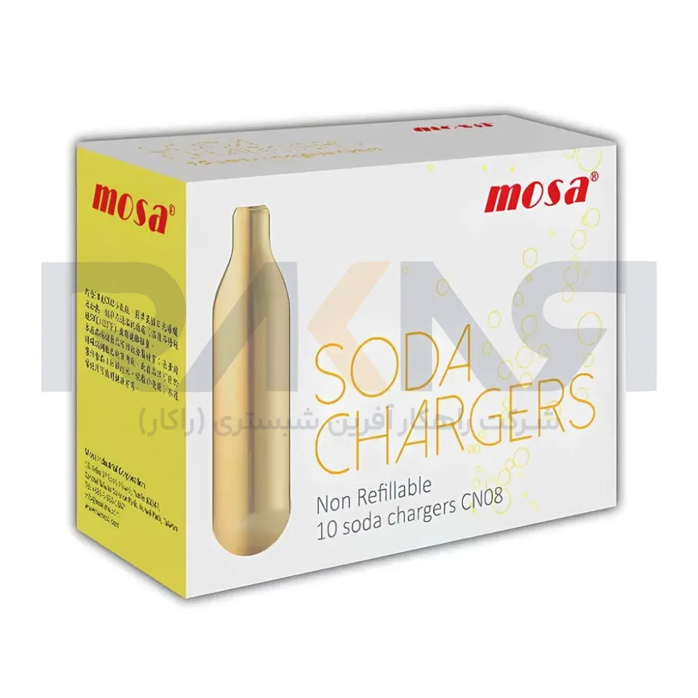 کپسول شارژ سودا ساز MOSA بسته 10 عددی