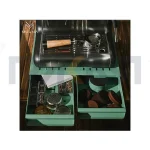 ناک باکس فلزی کشویی دو محفظه