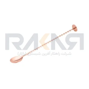 تال اسپون ته گرد بار سرد مسی رنگ