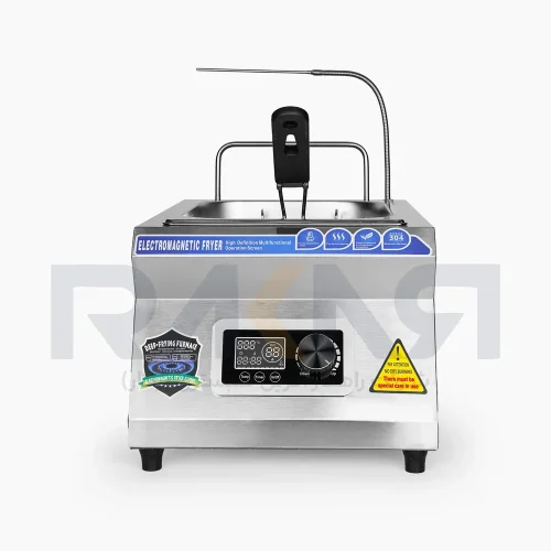 سرخ کن رومیزی صنعتی تیندر Electromagnetic Fryer