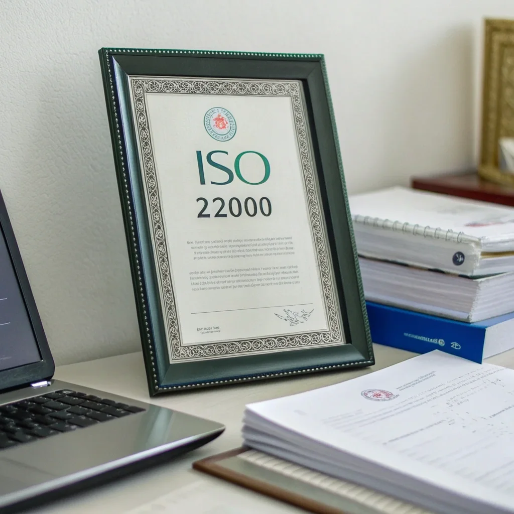 ایزو ۲۲۰۰۰ کترینگ