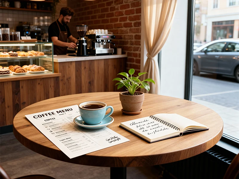 ترند جدید در طراحی منوی کافی شاپ