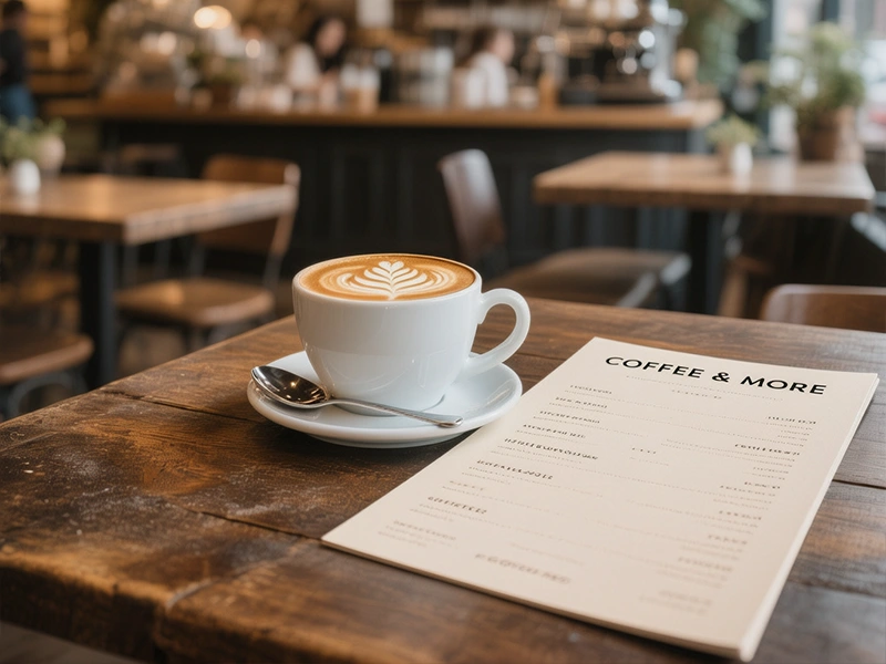 ۷ ترند جدید در طراحی منوی کافی شاپ برای افزایش فروش ترند جدید در طراحی منوی کافی شاپ