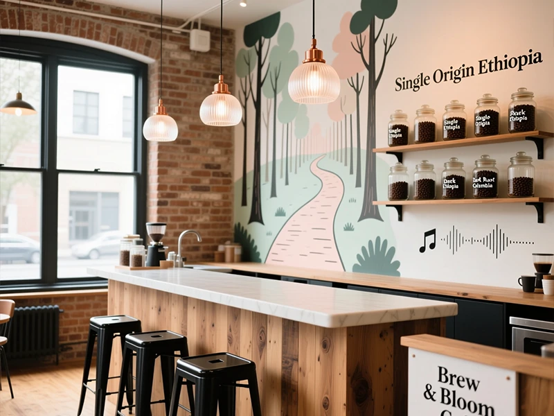 طراحی کافی شاپ + ۴۰ ایده جذاب و اصول کلیدی طراحی کافی شاپ