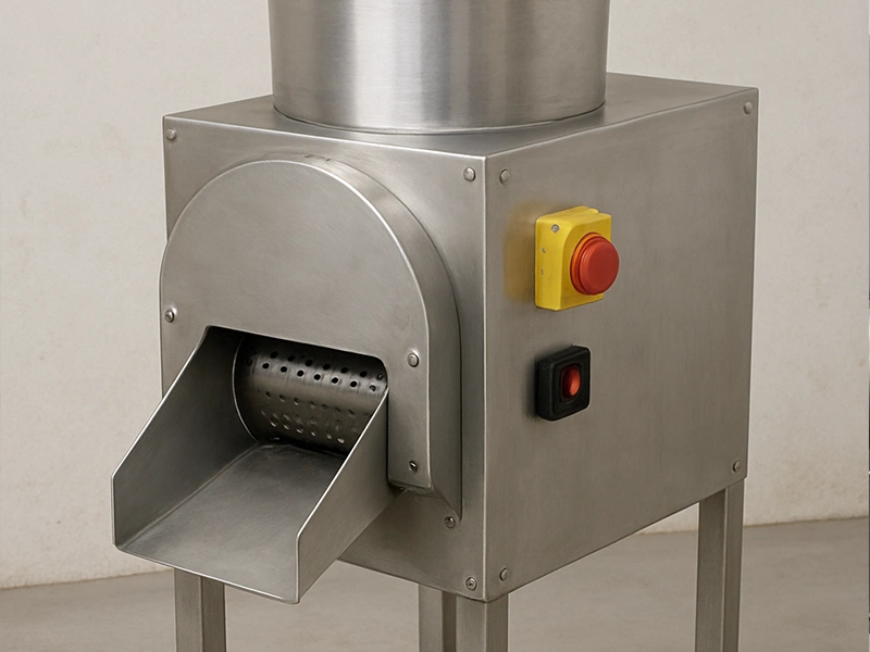 پوست کن صنعتی سیب زمینی ۳۰۰ کیلویی؛ برآورد جامع مصرف آب و برق پوست کن صنعتی