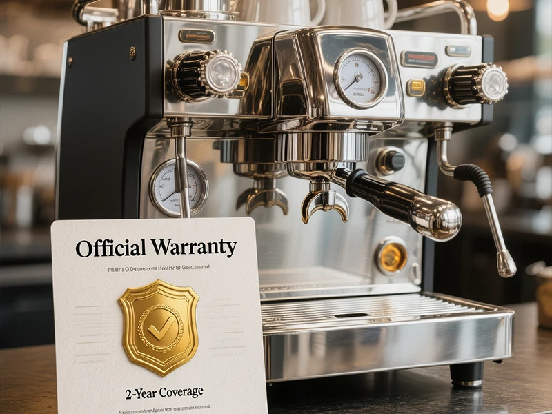 گارانتی تجهیزات کافی شاپ