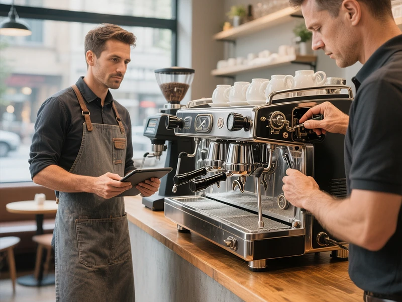 گارانتی تجهیزات کافی شاپ