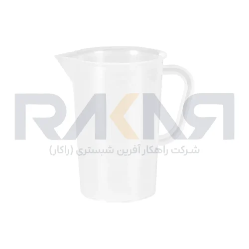 پارچ مدرج پلاستیکی ۱۰۰۰ میلی‌لیتری