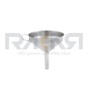 قیف استیل ۱۲ سانتی‌متری