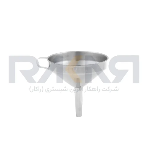 قیف استیل ۱۲ سانتی‌متری