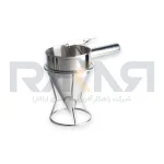 دیسپنسر پنکیک استیل ۱۹ سانتیمتری همراه با پایه