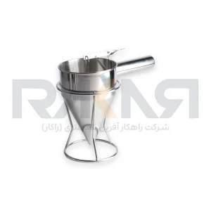 دیسپنسر پنکیک استیل ۱۹ سانتیمتری همراه با پایه