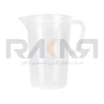 پارچ مدرج پلاستیکی ۲۰۰۰ میلی‌لیتری