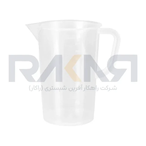 پارچ مدرج پلاستیکی ۲۰۰۰ میلی‌لیتری