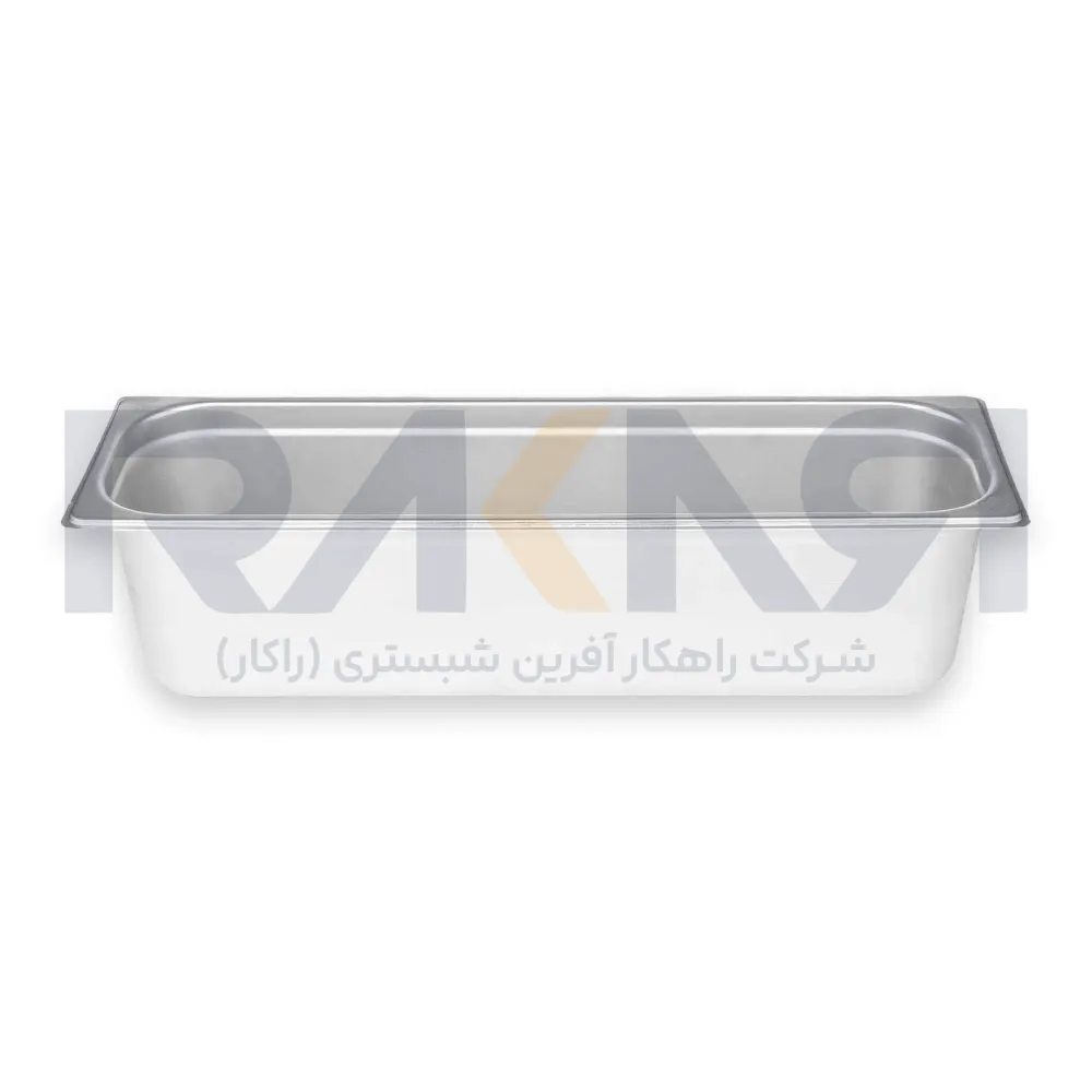 2_4 stainless steel bain-marie depth 15 cm without lid بن ماری ۲/۴ استیل عمق ۱۵ بدون درب