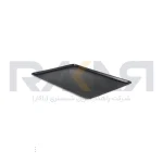 سینی فر ۴۰×۶۰ سانتیمتری آلومینیومی روکش تفلونی مشکی دور مفتولی