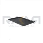 سینی فر ۴۰×۶۰ سانتیمتری آلومینیومی پانچ روکش تفلونی مشکی دور مفتولی
