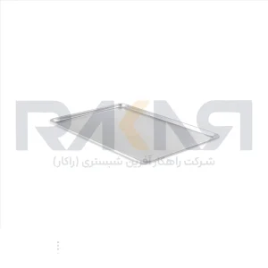 سینی فر ۴۰×۶۰ سانتیمتری آلومینیومی پانچ دور مفتولی