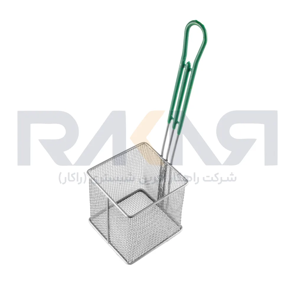 5×5 cm steel pasta basket سبد پاستا استیل ۵×۵ سانتیمتری