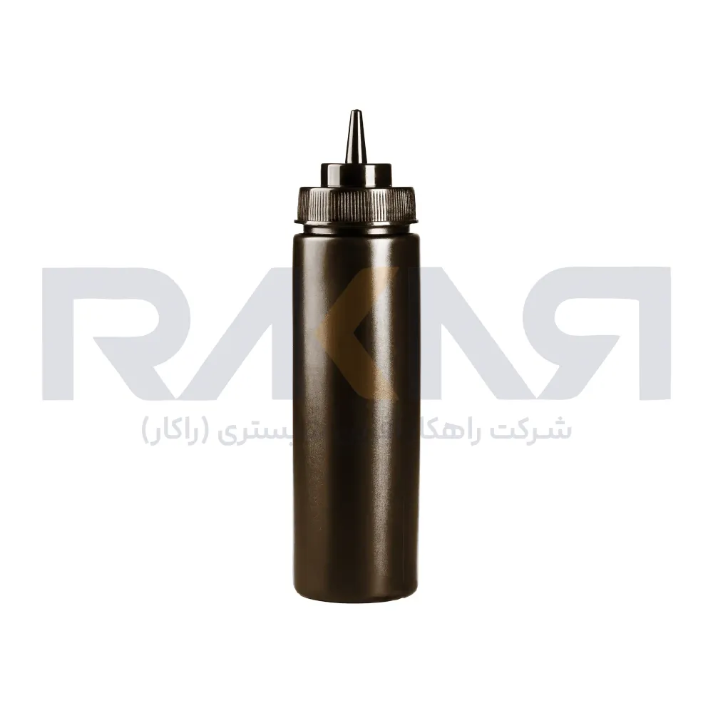 بطری سس پلاستیکی ۷۰۰ میلی‌لیتری قهوه‌ای