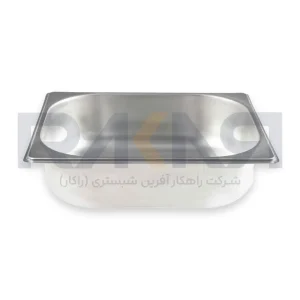 بن ماری ۱/۲ استیل عمق ۱۰ بدون درب