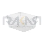 بن ماری ۱/۲ پلی کربنات شفاف عمق ۱۵ بدون درب
