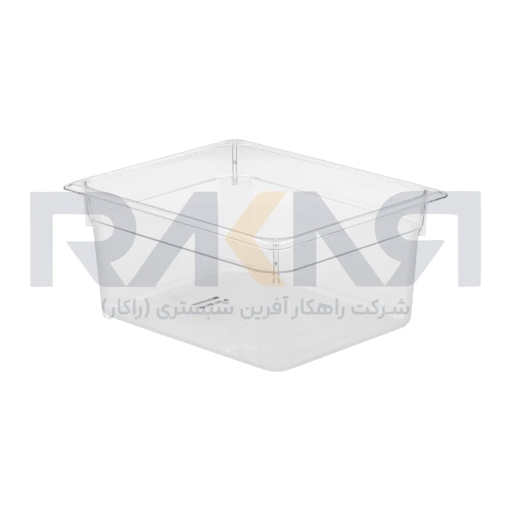Bain-marie 1_2 transparent polycarbonate depth 15 without lid (1) بن ماری ۱/۲ پلی کربنات شفاف عمق ۱۵ بدون درب