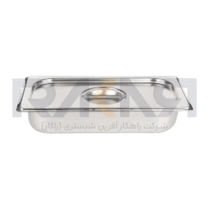 بن ماری ۱/۳ استیل عمق ۶.۵ همراه با درب