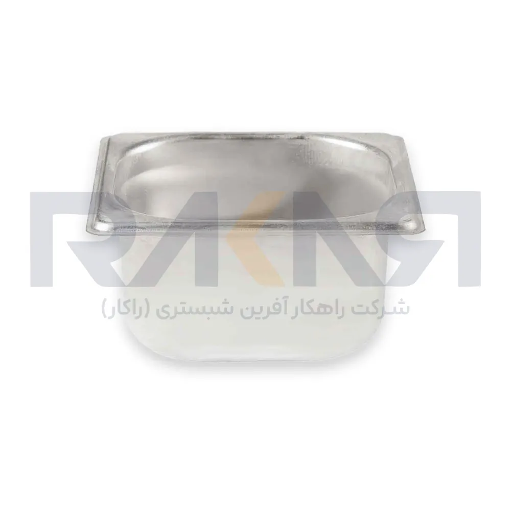 Bain-marie 1_6 steel depth 10 without lid بن ماری ۱/۶ استیل عمق ۱۰ بدون درب