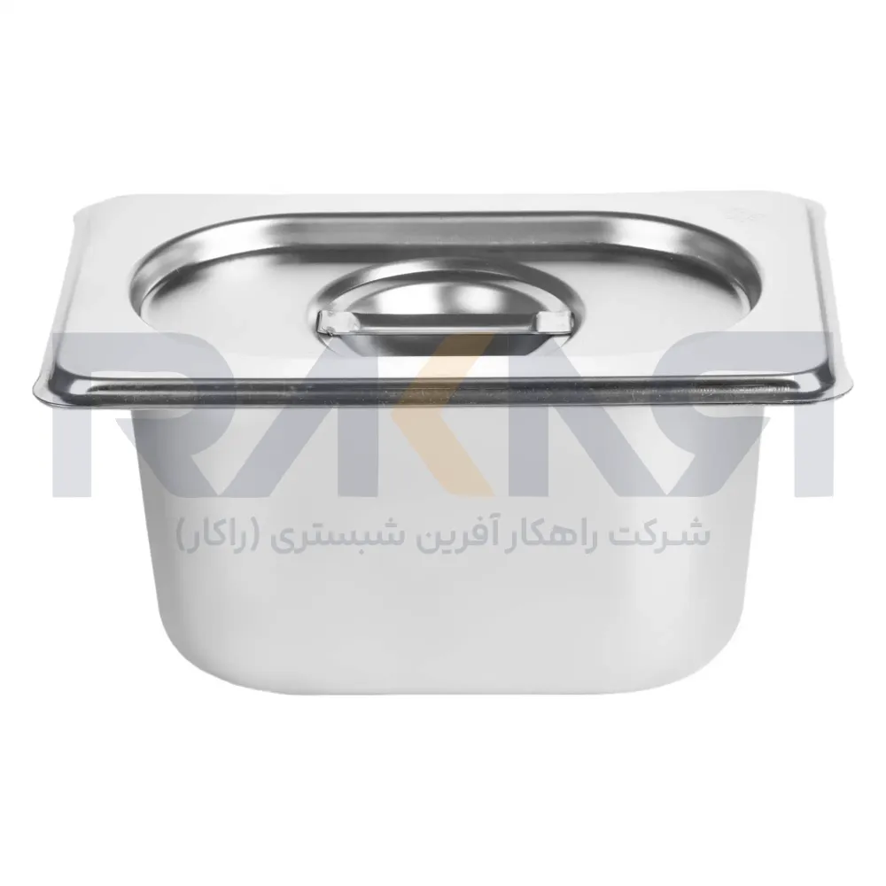 Bain-marie 1_9 steel depth 10 with lid بن ماری ۱/۹ استیل عمق ۱۰ همراه با درب