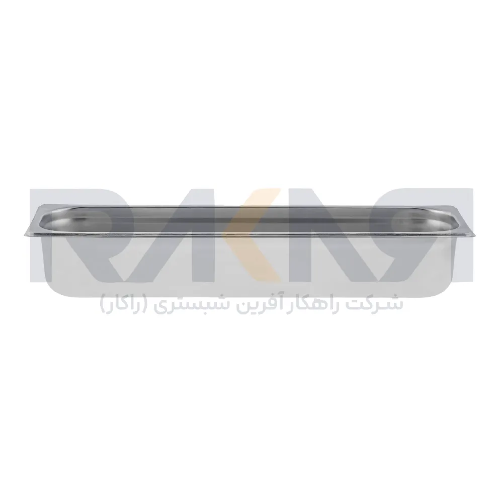 Bain-marie 2_4 stainless steel depth 10 cm without lid بن ماری ۲/۴ استیل عمق ۱۰ بدون درب