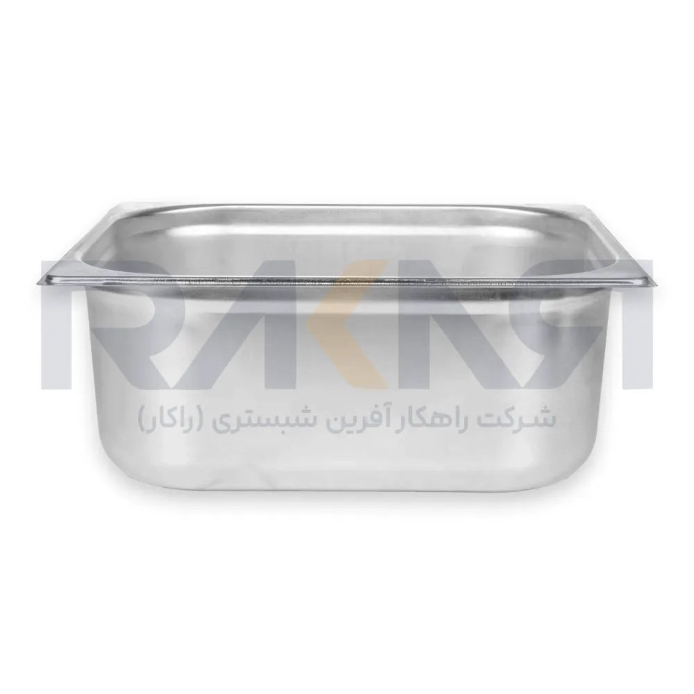 Bain-marie 2_8 stainless steel depth 10 without lid بن ماری ۲/۸ استیل عمق ۱۰ بدون درب