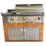 باربیکیو ۱۱۰ سانت شعله دار، استیل ترموود