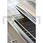 باربیکیو ۱۱۰ کامل استیل درب نیم هلال