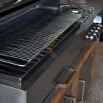 باربیکیو ۱۵۰ سانت استیل ترموود درب نیم هلال